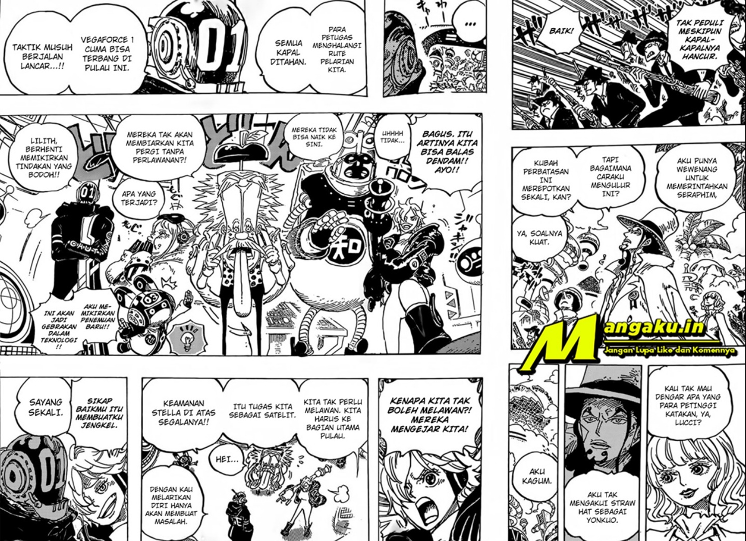 One Piece Chapter 1071 hq