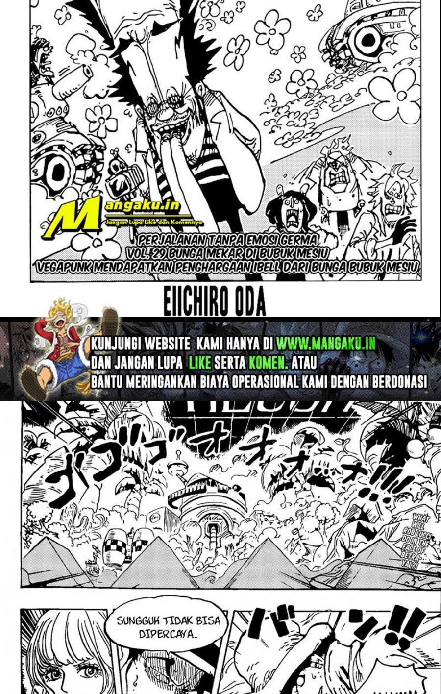 One Piece Chapter 1073 hq
