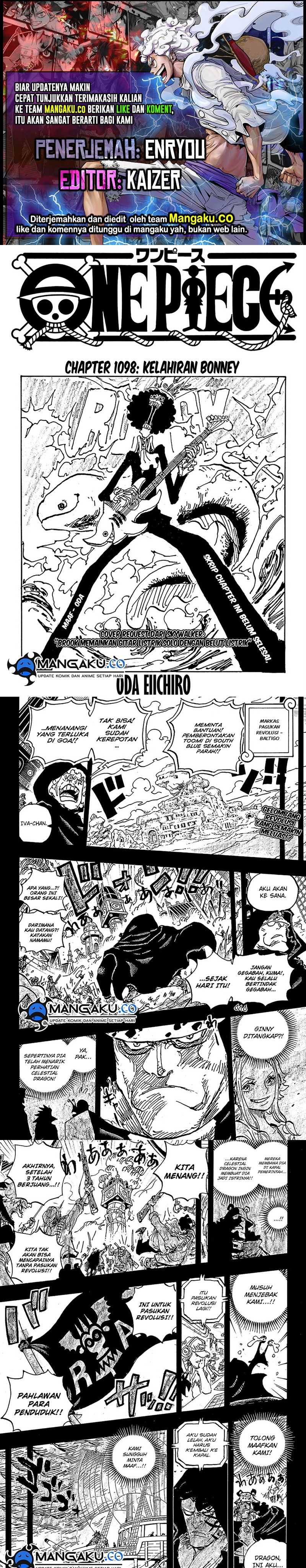 One Piece Chapter 1098