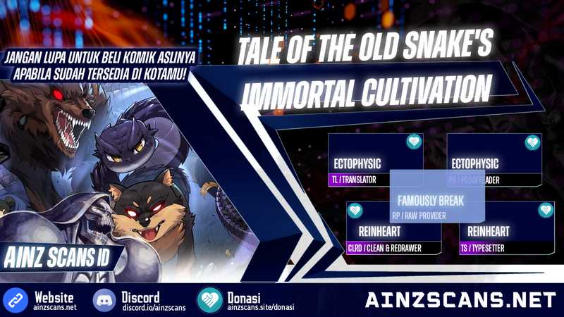 Snake Immortal: The Tale of a Snake’s Cultivation to Immortality Chapter 20
