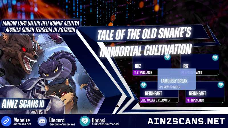 Snake Immortal: The Tale of a Snake’s Cultivation to Immortality Chapter 39