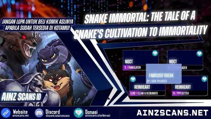 Snake Immortal: The Tale of a Snake’s Cultivation to Immortality Chapter 41