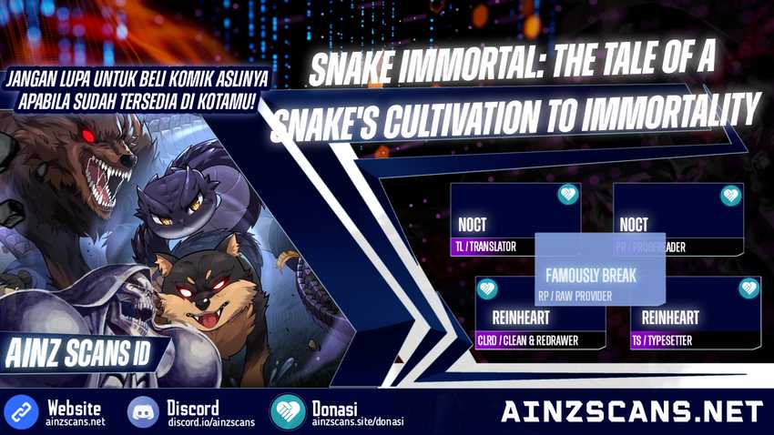 Snake Immortal: The Tale of a Snake’s Cultivation to Immortality Chapter 42
