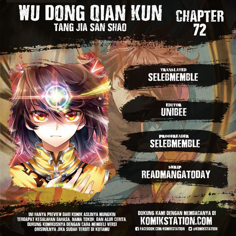 Wu Dong Qian Kun Chapter 72