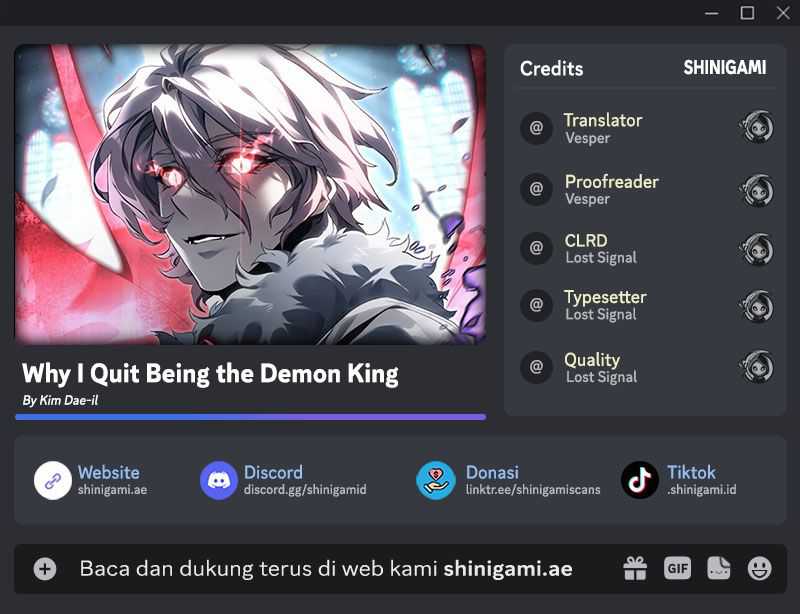 Why I Quit Being The Demon King Chapter 01