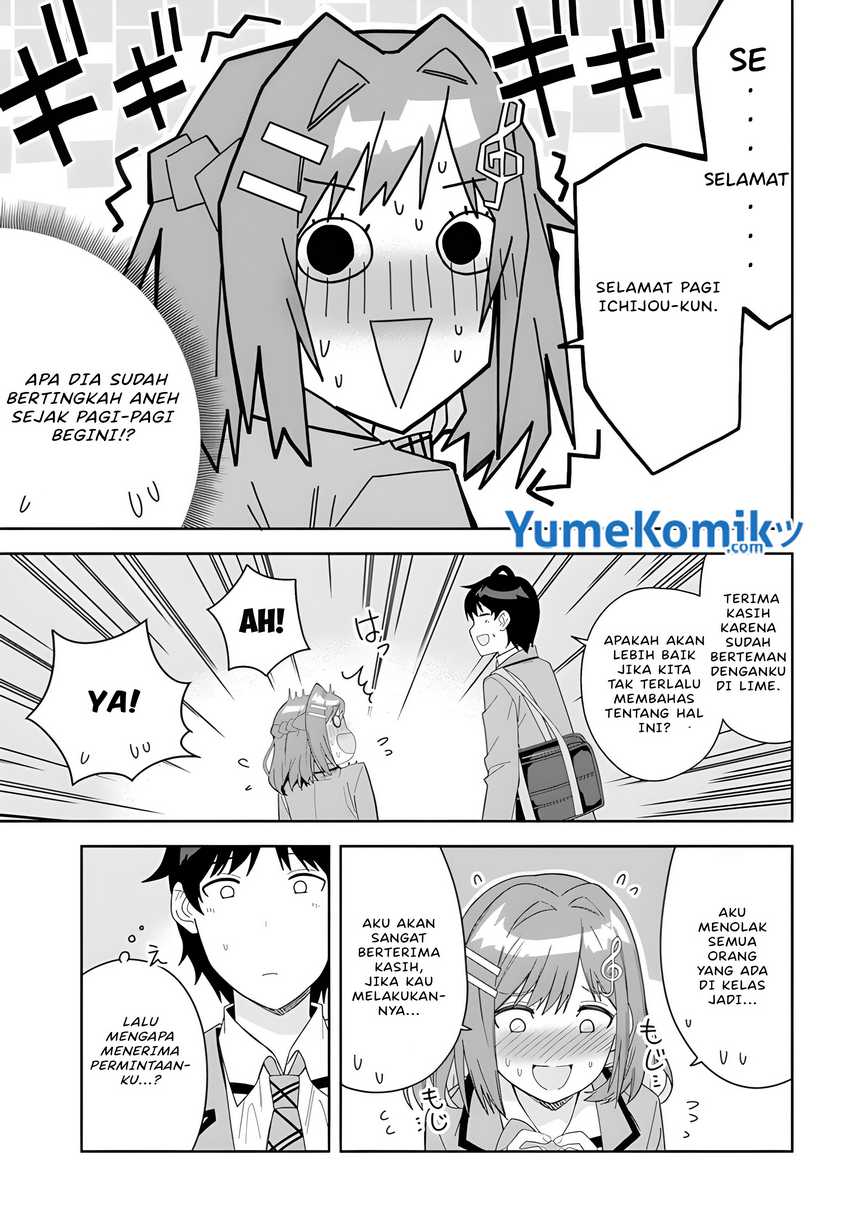 Classmate no Moto Idol ga, Tonikaku Kyodou Fushin Nan desu Chapter 03