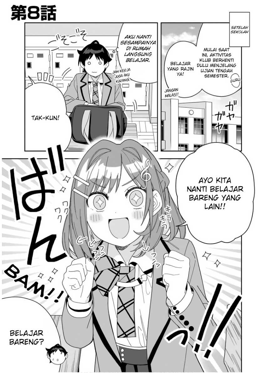 Classmate no Moto Idol ga, Tonikaku Kyodou Fushin Nan desu Chapter 08