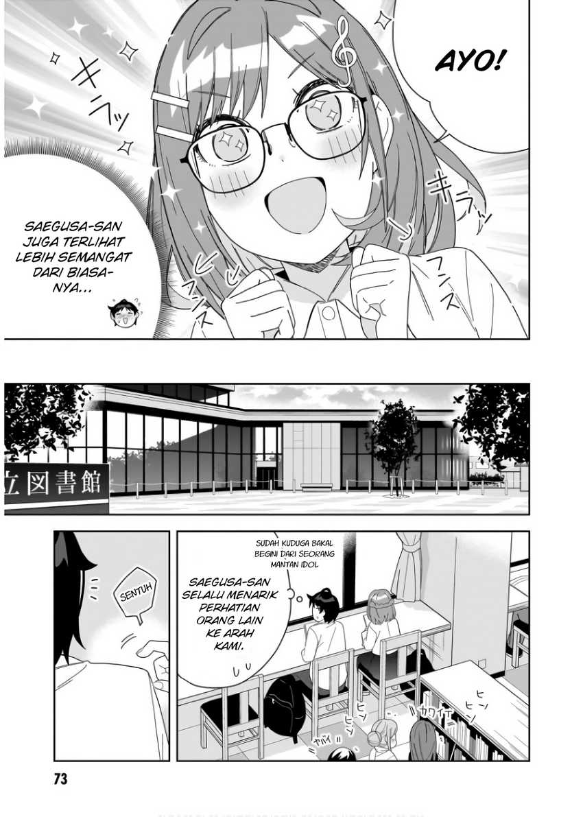 Classmate no Moto Idol ga, Tonikaku Kyodou Fushin Nan desu Chapter 08