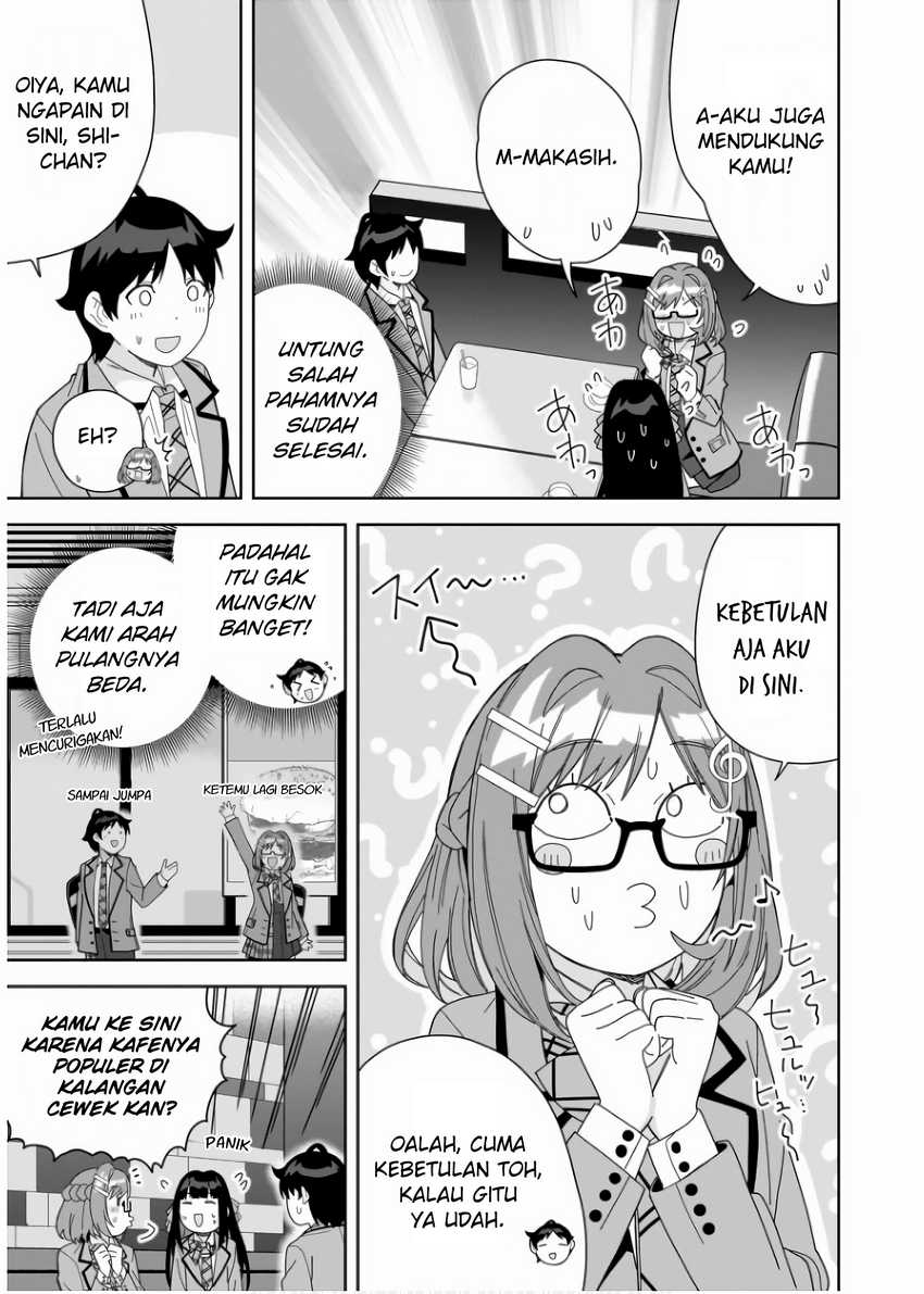 Classmate no Moto Idol ga, Tonikaku Kyodou Fushin Nan desu Chapter 09