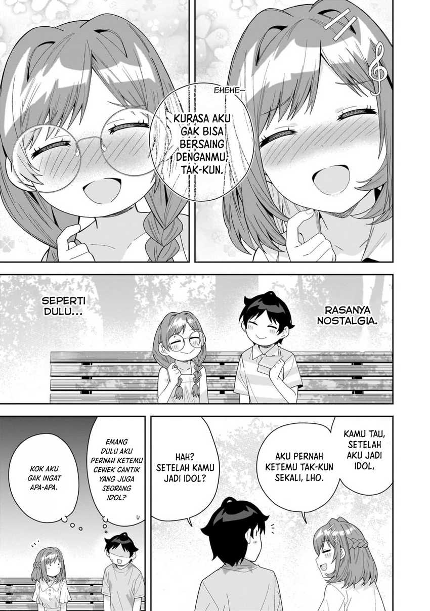 Classmate no Moto Idol ga, Tonikaku Kyodou Fushin Nan desu Chapter 15