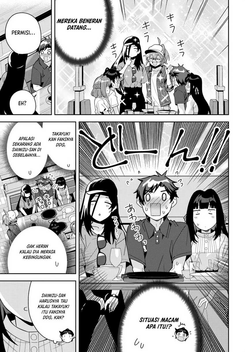 Classmate no Moto Idol ga, Tonikaku Kyodou Fushin Nan desu Chapter 18