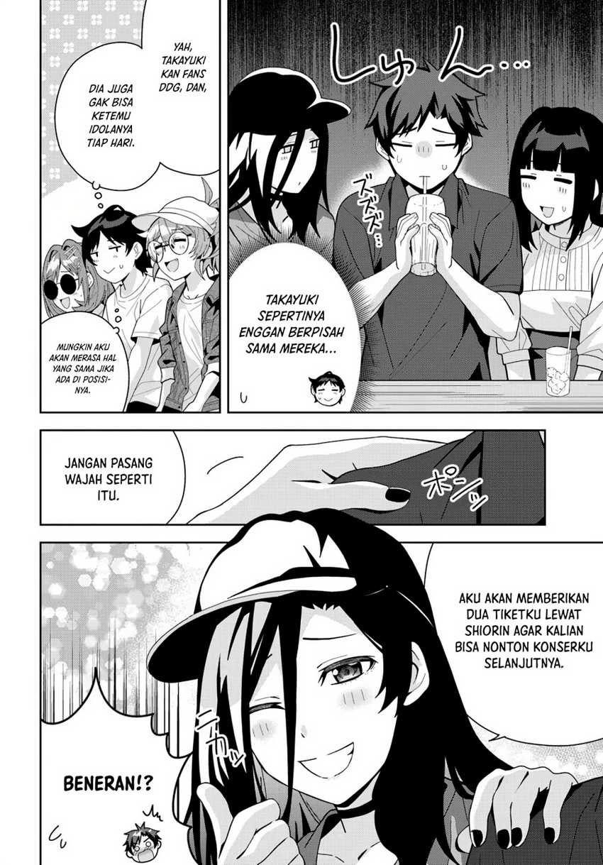 Classmate no Moto Idol ga, Tonikaku Kyodou Fushin Nan desu Chapter 18