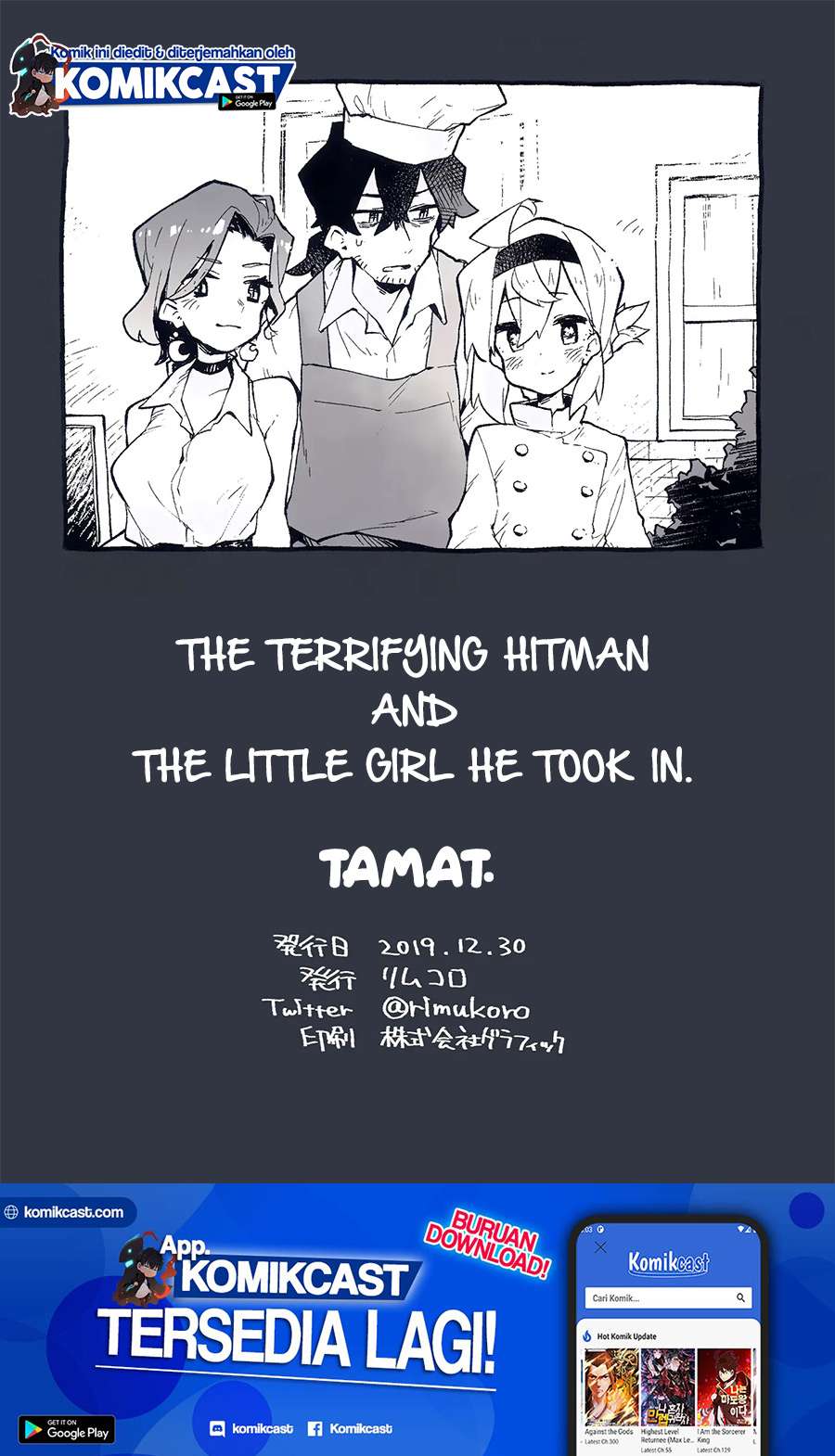 The Terrifying Hitman and the Little Girl He Took in Chapter 10