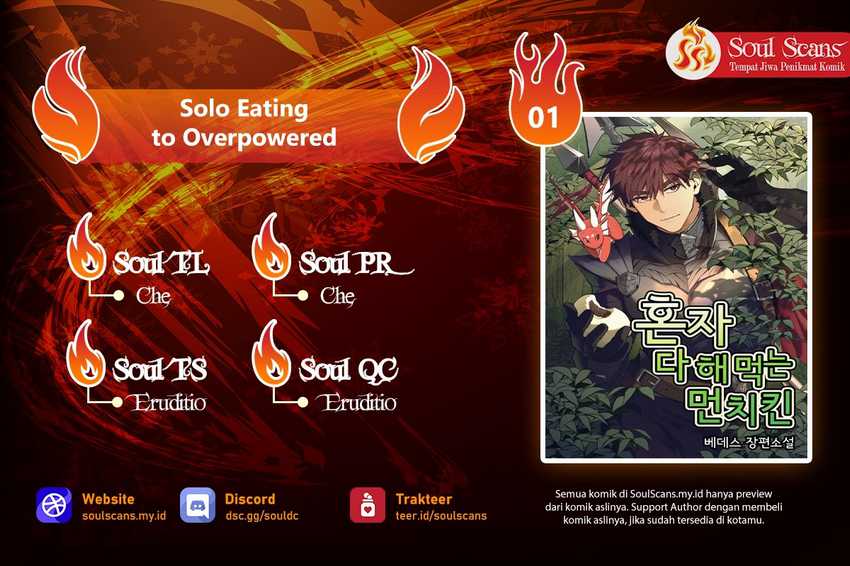 Solo Eating to Overpowered Chapter 01