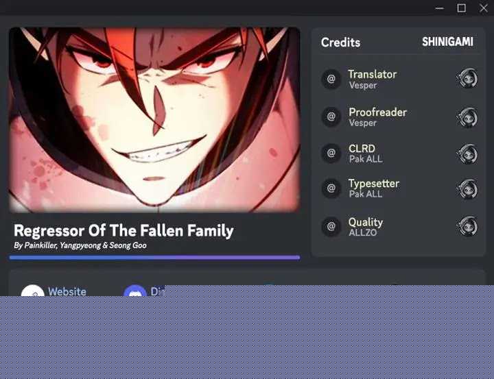 Regressor Of The Fallen Family Chapter 79
