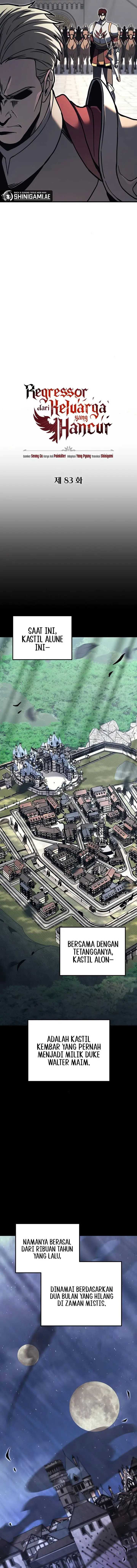 Regressor Of The Fallen Family Chapter 83