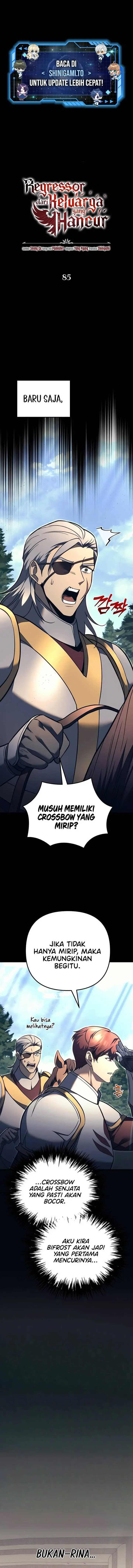 Regressor Of The Fallen Family Chapter 85