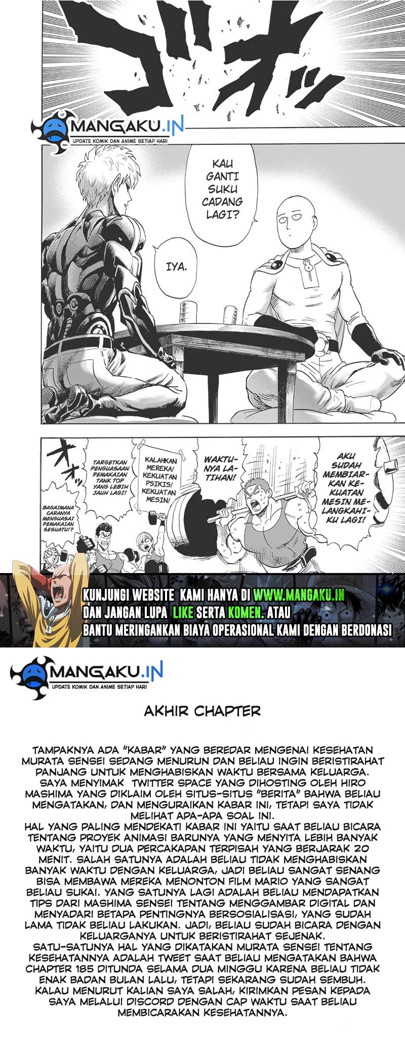 One Punch Man Chapter 235