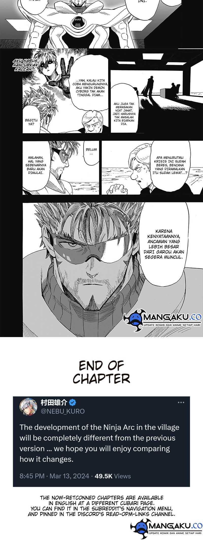 One Punch Man Chapter 252.5 (197.5)