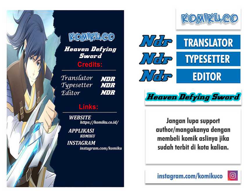 Heaven Defying Sword Chapter 184