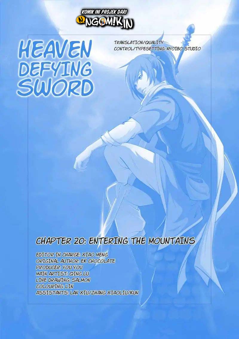 Heaven Defying Sword Chapter 20