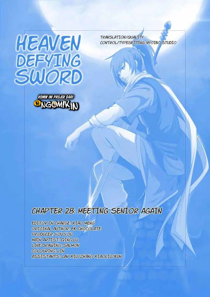 Heaven Defying Sword Chapter 28
