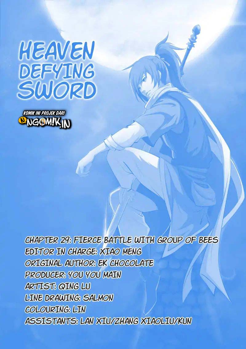 Heaven Defying Sword Chapter 29