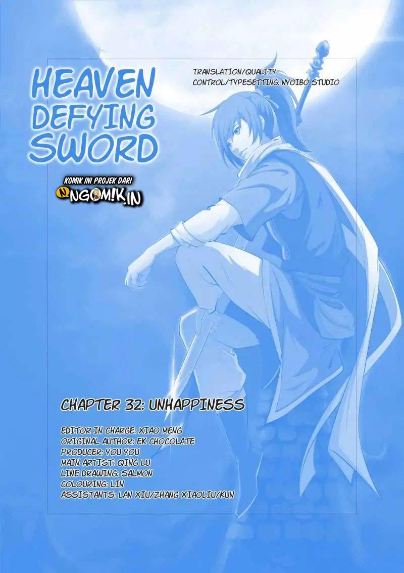 Heaven Defying Sword Chapter 32