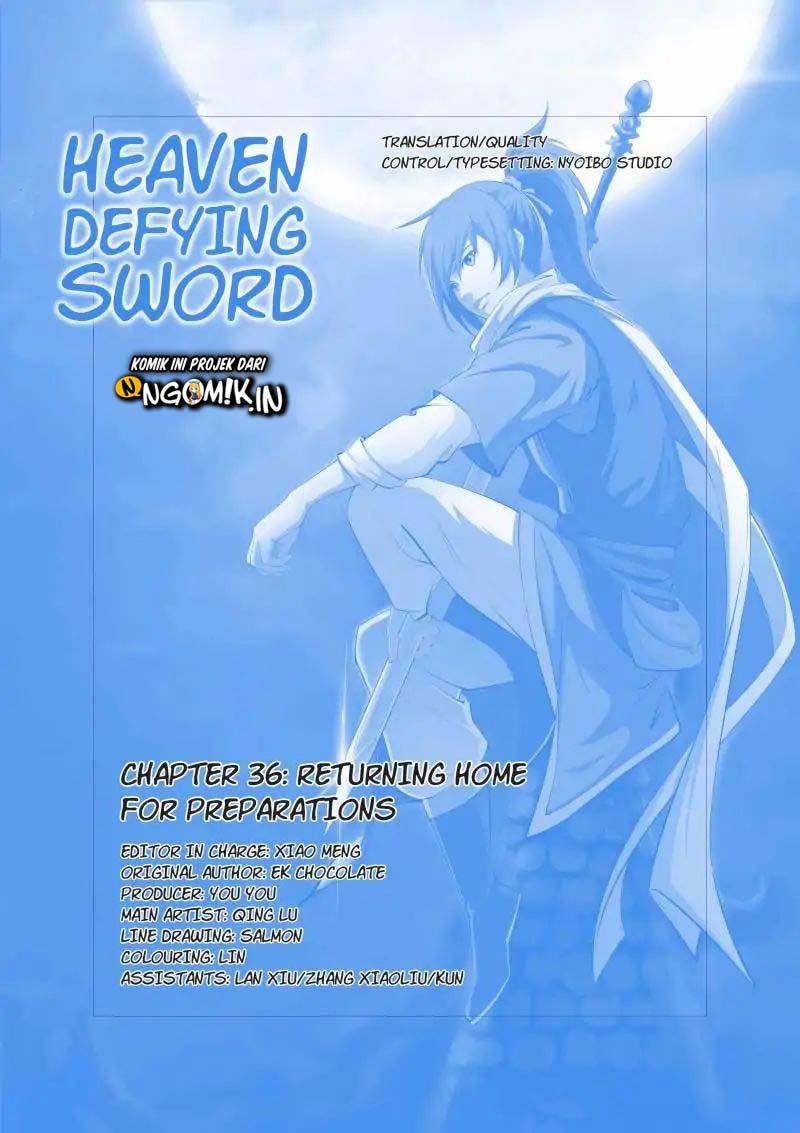 Heaven Defying Sword Chapter 36