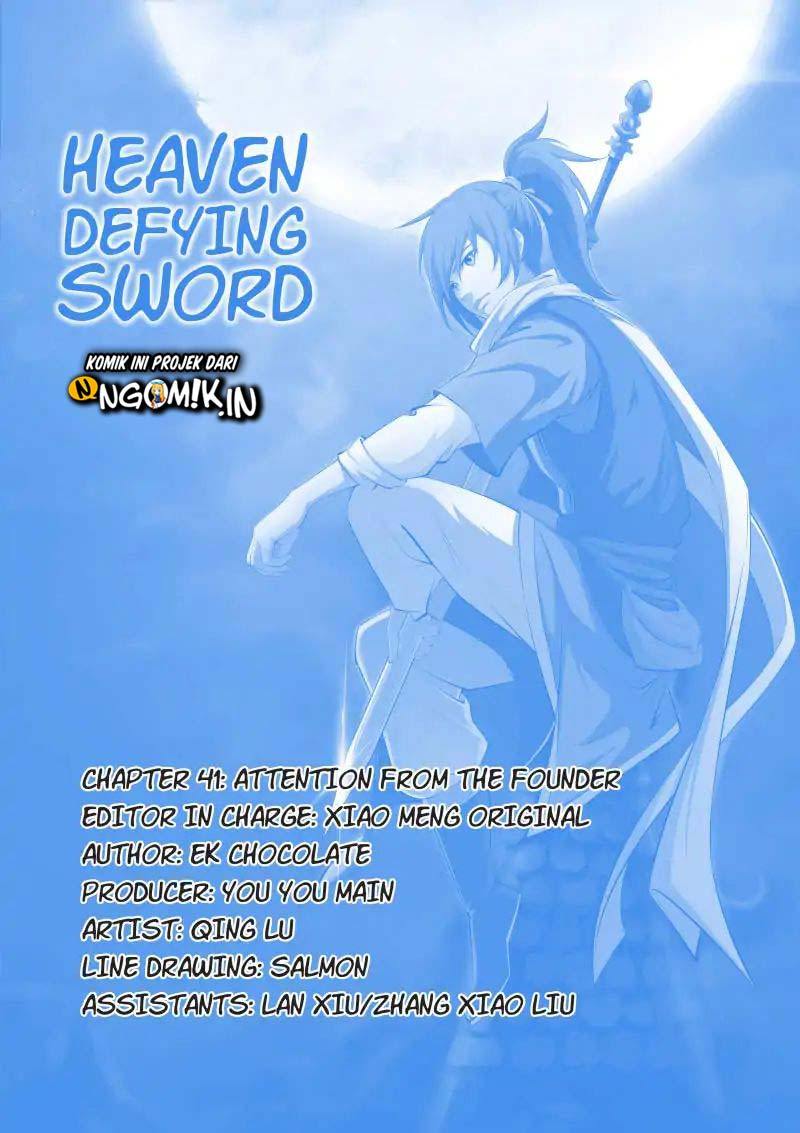 Heaven Defying Sword Chapter 41