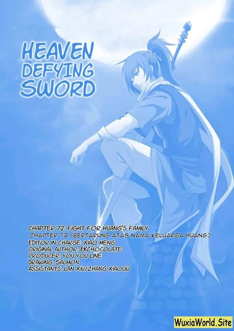 Heaven Defying Sword Chapter 72