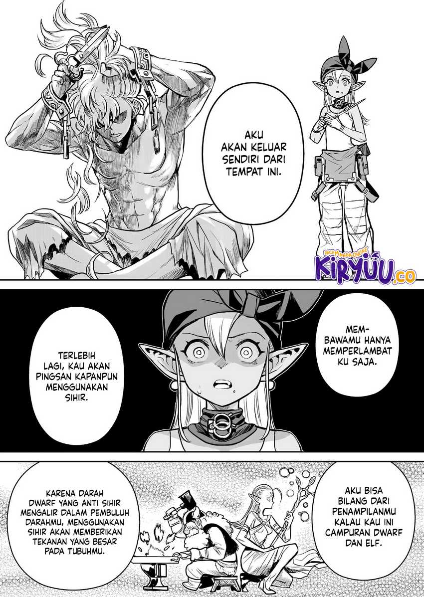 Abandoned: The Hero Who’s So Strong He Breaks Every Weapon, and the Elf Weaponsmith Chapter 02 page 9