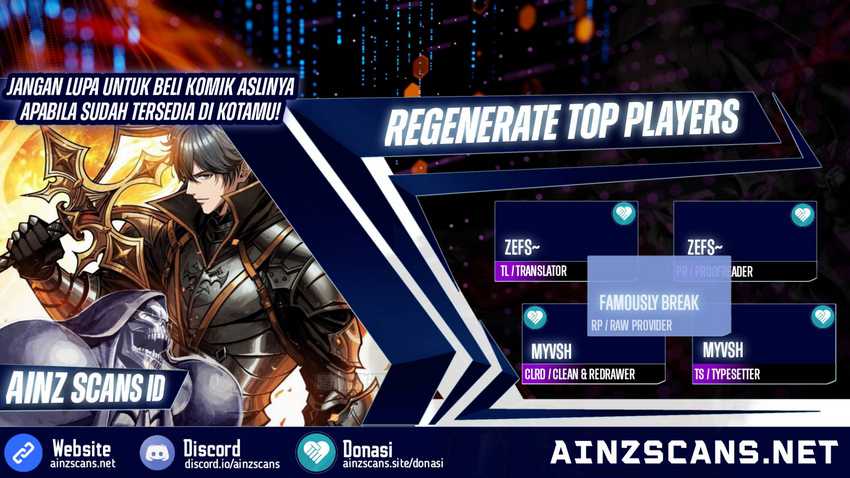 Regenerate Top Players (Apex Gamer Returns) Chapter 08