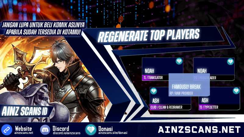 Regenerate Top Players (Apex Gamer Returns) Chapter 15