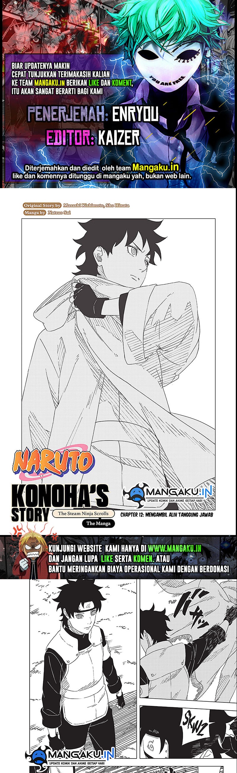 Naruto: Konoha’s Story—The Steam Ninja Scrolls Chapter 12