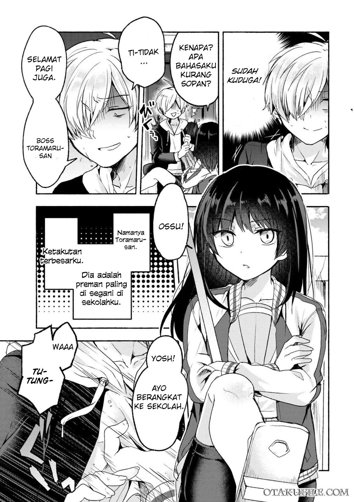 Pashiri na Boku to Koisuru Banchou-san Chapter 01