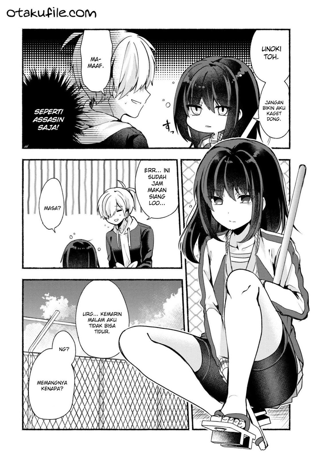 Pashiri na Boku to Koisuru Banchou-san Chapter 18