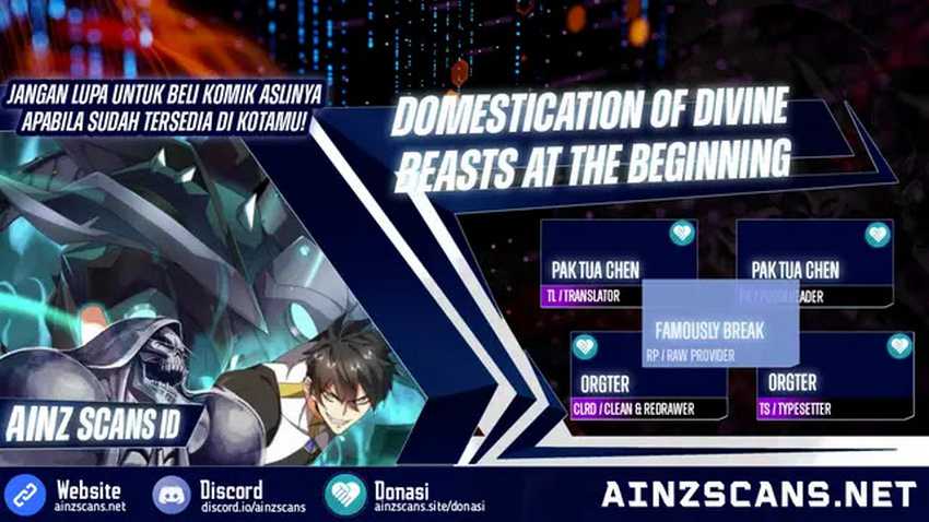 Domestication of Divine Beasts at the Beginning Chapter 02