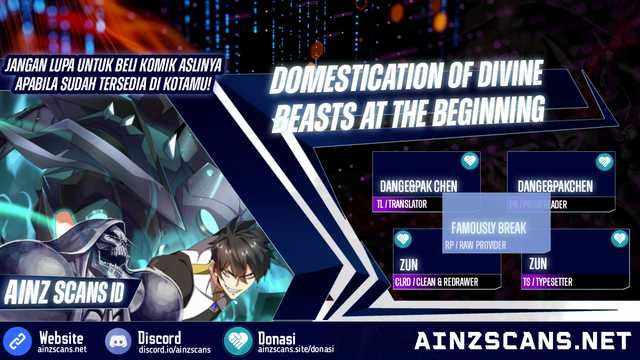 Domestication of Divine Beasts at the Beginning Chapter 03
