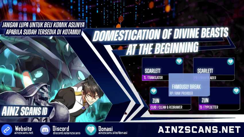 Domestication of Divine Beasts at the Beginning Chapter 05
