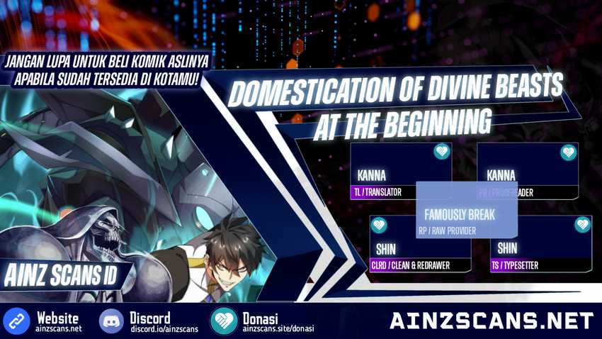 Domestication of Divine Beasts at the Beginning Chapter 06
