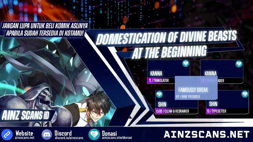 Domestication of Divine Beasts at the Beginning Chapter 07