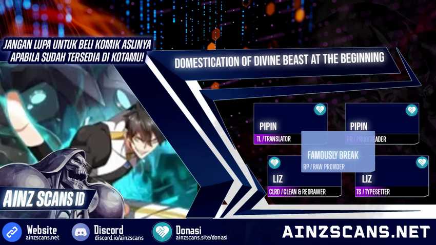 Domestication of Divine Beasts at the Beginning Chapter 21