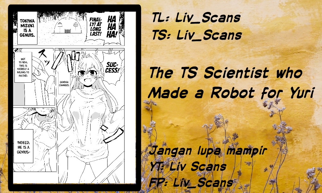 The TS Scientist who Made a Robot for Yuri Chapter 1