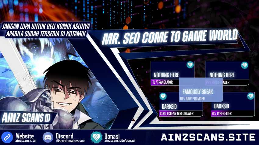 Manager Seo Industrial Accident (Mr Seo Come to Game World) Chapter 07