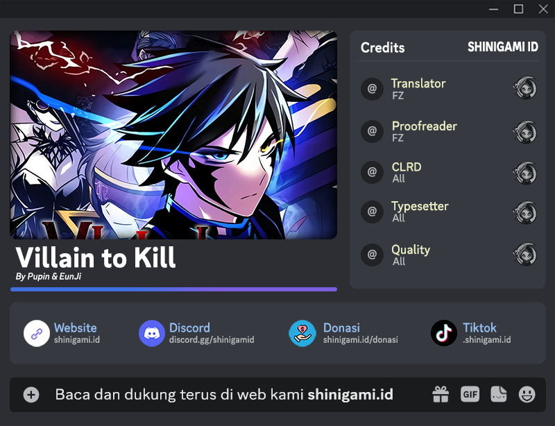 Villain To Kill Chapter 102