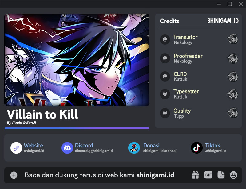 Villain To Kill Chapter 105