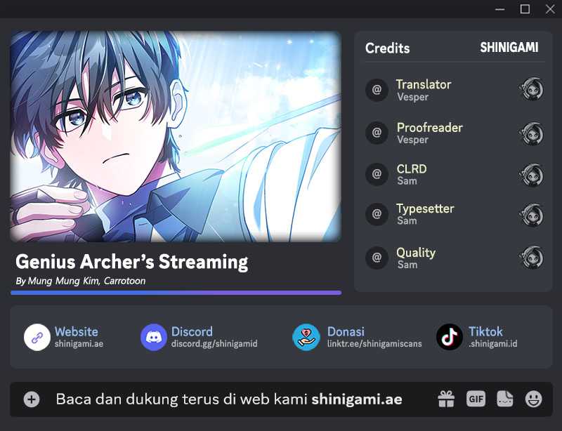 Genius Archer’s Streaming Chapter 10