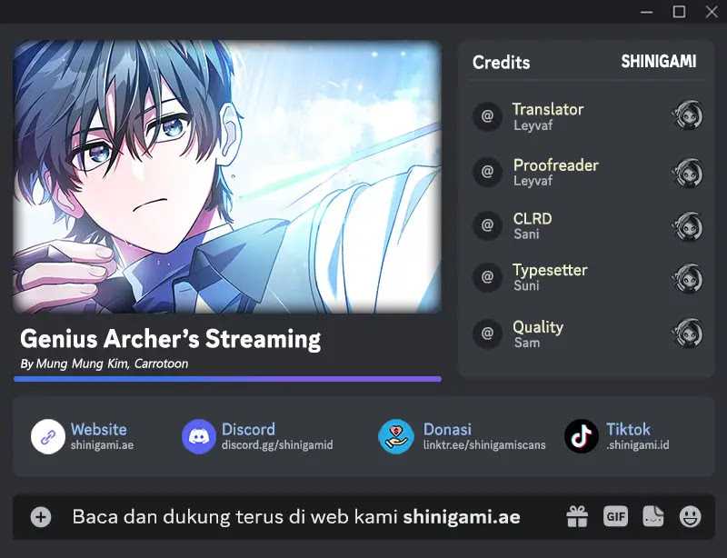 Genius Archer’s Streaming Chapter 28