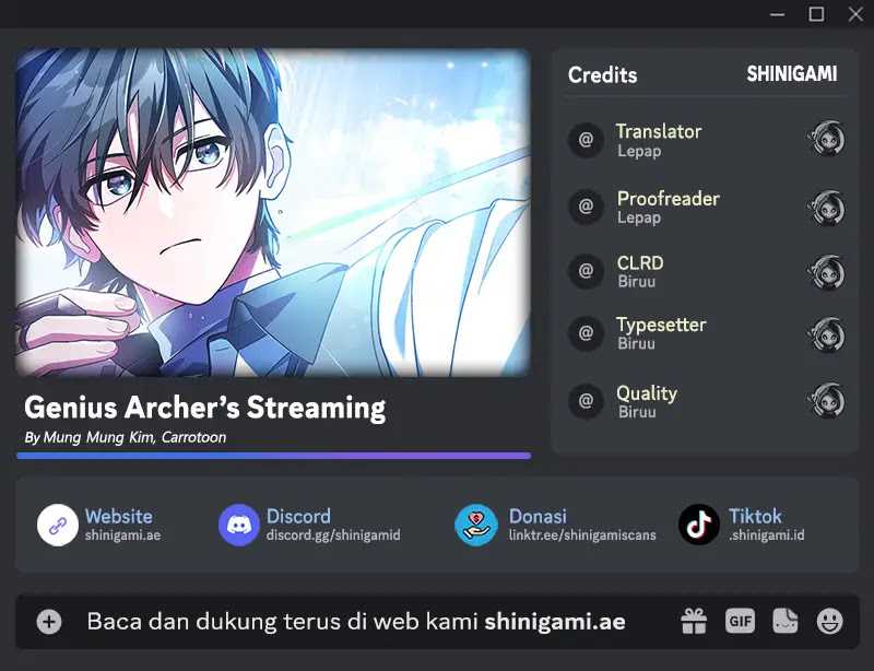 Genius Archer’s Streaming Chapter 31